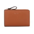 thumbnail image 3 of Cartera de mujer de gran capacidad, cartera corta, cartera de PU con estampado cruzado, cartera corta para mujer, 3 of 3