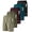 BLACK-LAKE BLUE-BURGUNDY-GREEN-KHAKI, variant on 2 Pack Men's Athletic Shorts Sets Workout Running Basketball Quick Dry with Zipper Pocket
