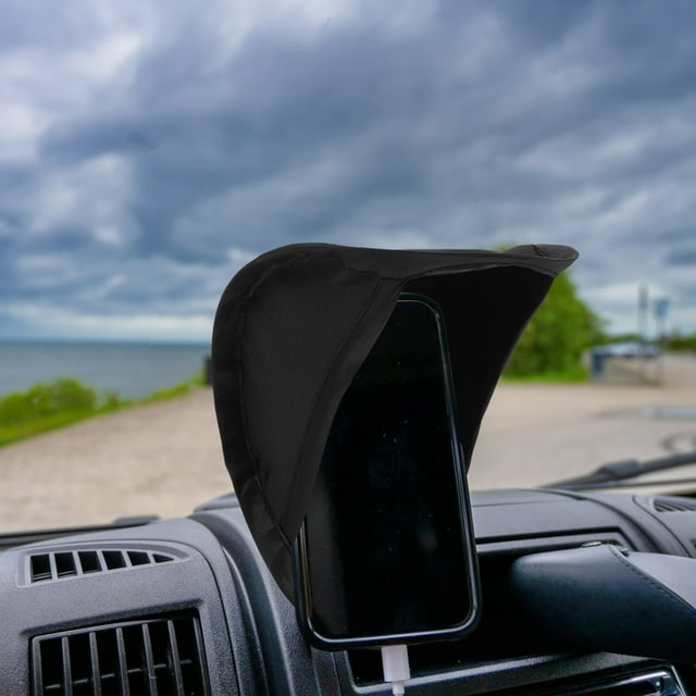 SHOWERORO Sombrilla Para Teléfono Móvil Para Auto Con Protección Uv Y Vertical