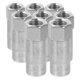thumbnail image 1 of unbranded 8Ud Conector De Acoplador Plata Para Lubricacion Eficiente Con Boquilla Fácil De Limpiar, 1 of 8