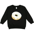 thumbnail image 2 of Inktastic White Donut with Sprinkles Toddler Sweatshirt, 2 of 4