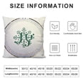 thumbnail image 5 of YINGXI Christmas Ball Pillow Covers Throw Pillowcases for Couch/Sofa/Porch(Green) 12x12in, 5 of 5