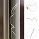 thumbnail image 4 of 50 Uds. Abrazaderas para acristalamiento de invernadero, abrazaderas de alambre W, Clips W de acero inoxidable para fijación, 4 of 5