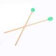thumbnail image 2 of 1 Pair Wool Head Keyboard Marimba Mallets with Beech Handles for Intermediate Player(Green), 2 of 8