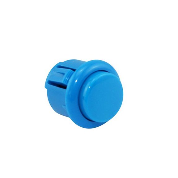 Eigraketly Microinterruptor de botón pulsador de Arcade eléctrica de 24mm, mantenimiento de fijación, pieza de repuesto de percusión extraíble Herramientas eléctricas Azul Eigraketly TO010543-03