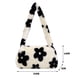 thumbnail image 2 of Bolso para axilas FLhrweasw estampado de flores para mujer de felpa para otoño e invierno, 2 of 5