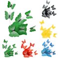 thumbnail image 2 of Women Fascinator Wedding Banquet 3D Butterfly Pillbox Hat with Hair Clips, 2 of 8