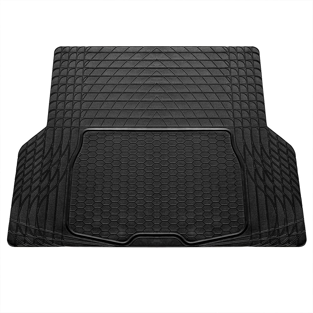 FH GROUP Durable Premium Trimmable Vinyl Trunk Liner Cargo Mat, Black