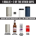 thumbnail image 2 of Enfriador de Latas Aislado DUALIE 3 en 1 Universal 355 ml Gris Neblina, 2 of 6