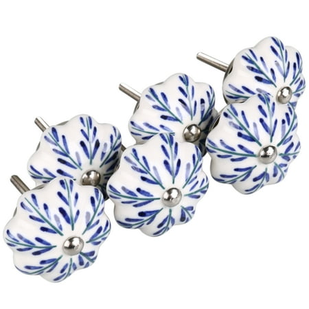 Ceramic Knobs Drawer Pulls Cupboard Handles Door Vintage Shabby