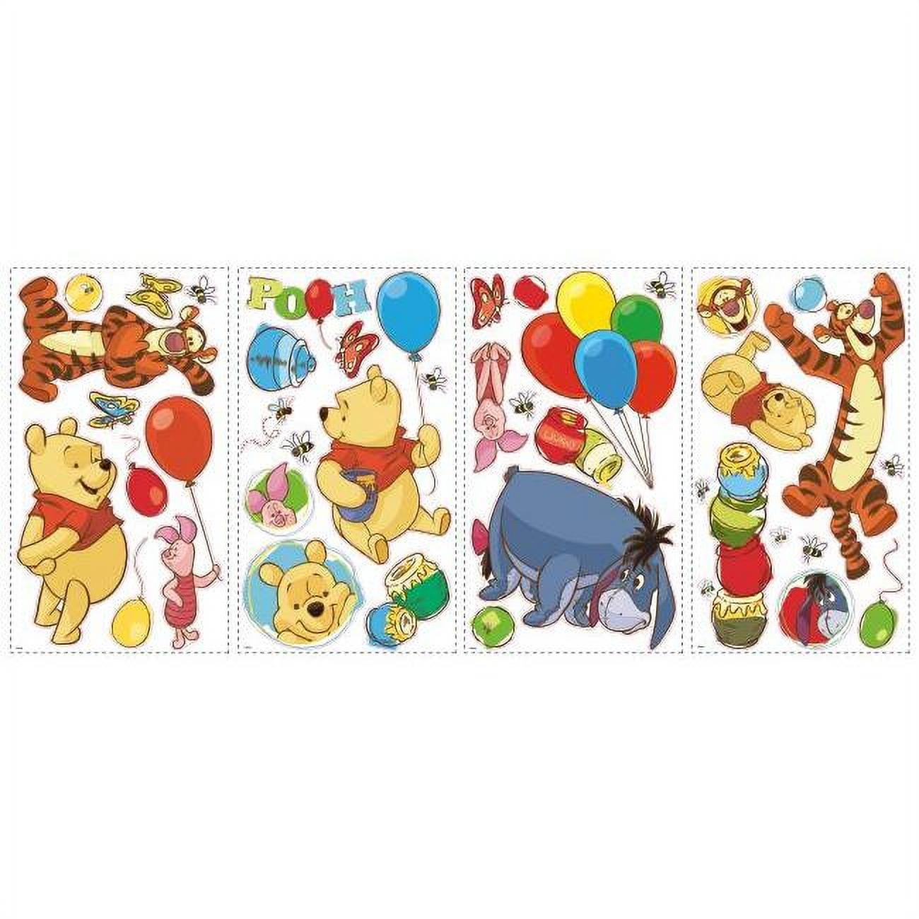 Roommates Winnie the Pooh & Friends Peel & Stick Wall Decal Sticker Pack 