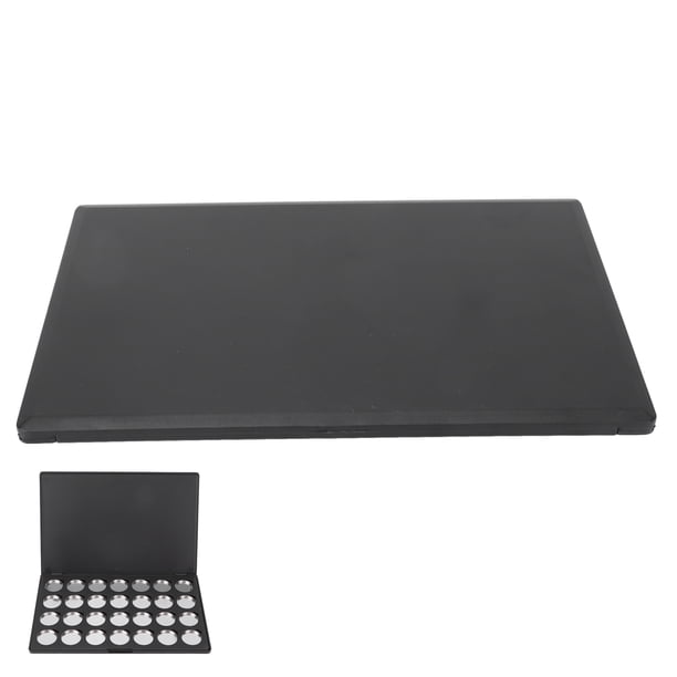 Bandeja De Metal Redonda Abs Giratória 30cm