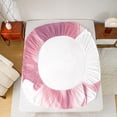thumbnail image 5 of Homewish Gradient Marble Full Size Sheets 4-Piece for Kids Children Teens,Abstract Ombre Breathable Bed Sheets,Marbling Stone Pattern Lightweight Sheet Sets,Ultra Soft Home Decor, 5 of 7