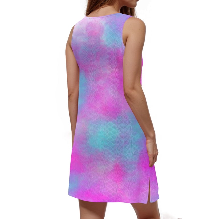tie dye beach cover up dress Beach Cover-Up Tie Dye – Brazilian Beachwear for Women main image 1