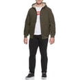 thumbnail image 3 of Big & Tall Levi's® Sherpa-Lined Trucker Jacket Color: Olive Size: XL TALL, 3 of 4
