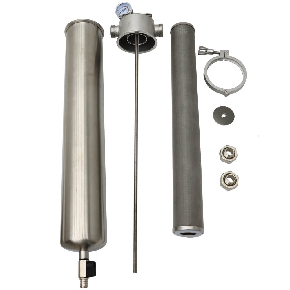 Filter High Flow Front Filter for Whole House Water Purification Stainless Steel 15000L/h