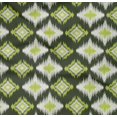 thumbnail image 4 of oneOone Organic Cotton Poplin Twill Fabric Geometric Ikat Decor Fabric Printed BTY 42 Inch Wide, 4 of 4