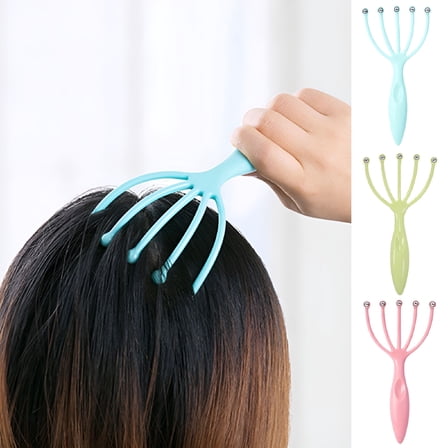 ACDANC Handheld 5-Claw Head Massager Relieve Pain Stress Relax Scratcher Scalp Care