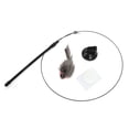thumbnail image 4 of Palo Interactivo Divertido De Plumas De Gato Con Ventosa, Alambre De Acero De Alta, Cabezal De Juguete Reemplazable, Potente Base De Ventosa, Modo Interactivo De Mano,, 4 of 7