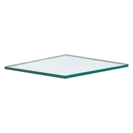 Aetna Glass Clear Single Glass Float Sheet 54 in. W X 24 in. L X 2.5 mm