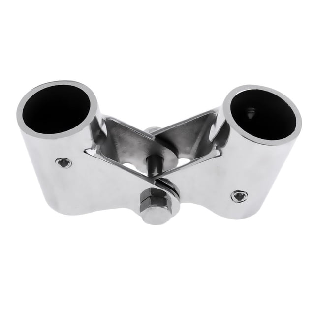 koolsoo Raccords de Rail de Bateau en Acier Inoxydable Pivotant 26mm