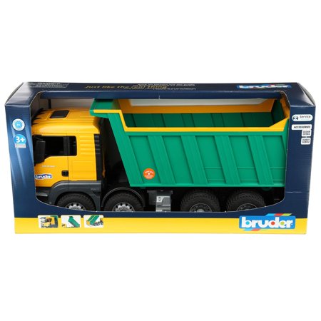 ブルーダー bruder MAN TGS Tip up トラック bruder-03766 | マン 工事現場 働く車 車のおもちゃ ダンプトラック 人気 子供 プレゼント 誕生日 3歳 4歳 5歳 爆買