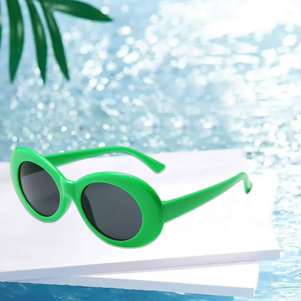 Gafas de sol Colcomx de plástico con marco grueso gris