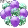 thumbnail image 5 of 10 piezas/lote de globos de látex con confeti rojo, rosa y dorado para fiesta de cumpleaños, globos metálicos para niños y adultos, bolas de helio, decoración para fiestas de bodas, 5 of 5