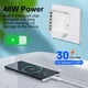 thumbnail image 5 of Cargadores de pared de 6 puertos Adaptador de cargador USB ligero para iPhone 14 13 12 Huawei, 5 of 7