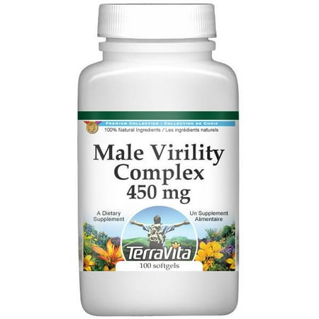 Complexe virilité masculine - muira puama, Schizandra, le ginseng de Sibérie, le Ginkgo Biloba - 450 mg (100 capsules, ZIN: 511971)