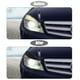 thumbnail image 3 of Pegatina para Coche Carbono Fibra Patrón Negro Unique Bargains 1 Par Faro Párpados, 3 of 7