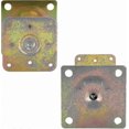 thumbnail image 3 of 2-Pack Galvanized Steel Post Base Supports, Adjustable 100-150mm for Heavy Duty Roof and Construction Applications, 3 of 5