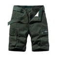 thumbnail image 2 of Cargo Shorts for Men Loose Fit Mens Bermuda Cargo Shorts Lightweight Outdoor Casual Daily Utility Pocket Shorts, 2 of 5