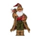 thumbnail image 2 of Adornos navideños, figuras de Papá Noel de 18 pulgadas, muñeco de Papá Noel de pie, estatua de Papá Noel para escaparate navideño, decoración de escritorio para el hogar, muñeco de peluche navideño., 2 of 9