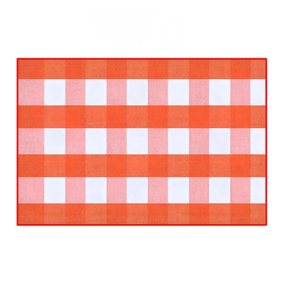 RLESO 2026 New Festive Border Outdoor Rug for Garden, Porch, Patio, Entryway 40X60Cm Fall Thanksgiving Decorative Mat with Stitched Edges for Porch Patio and Entryway Decor with Polyester Material