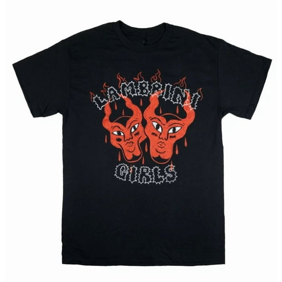 CLASSIC NEW Lambrini Girls Band Short Sleeve T Shirt Black All Size S to 5Xl AL951