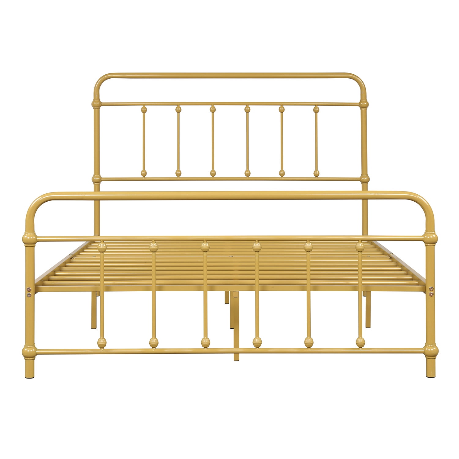 Metal FullSize Bed Frame for Kids, Metal Bed Frame with Headboard
