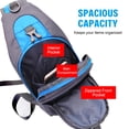 thumbnail image 2 of Hombres Mujeres Sling Mochila Pecho Crossbody Bolso Bandolera Viaje, 2 of 7