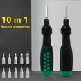 thumbnail image 2 of Langgg 11 Pieces/Set Alloy Steel Screwdriver Handheld Garage Workshop Screw Driver, 2 of 6