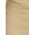 thumbnail image 5 of Women's Bermuda Shorts Jean Style Pull On Stretch Casual Short With Side Slit S-3XL 9" Inseam, 5 of 6