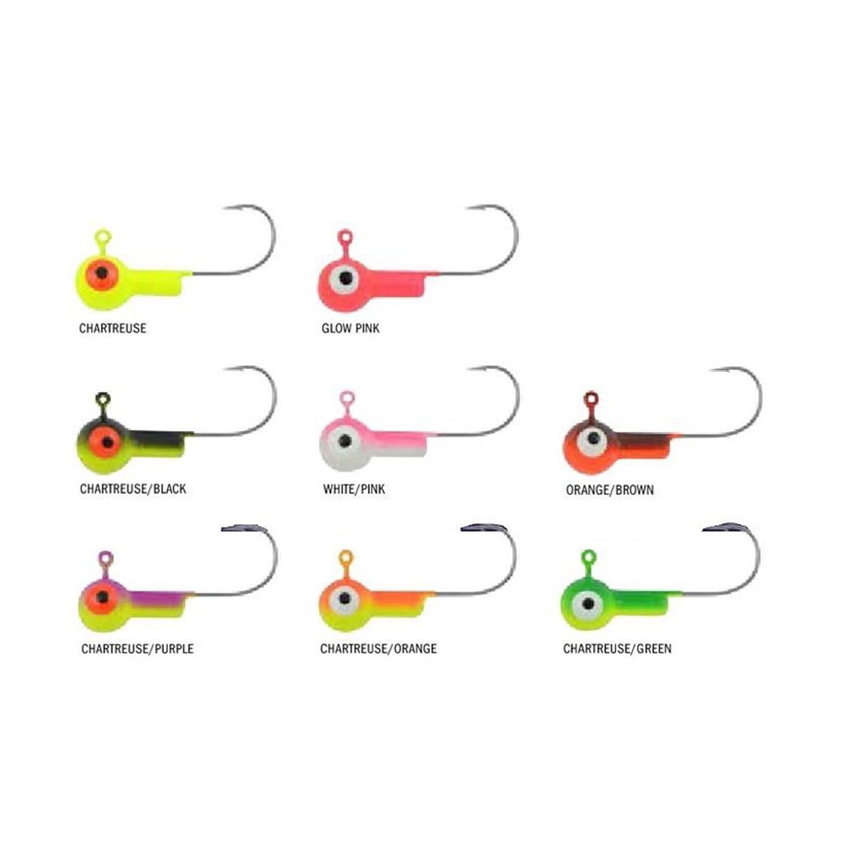 Apex Tackle APRA1414 Rattle Jig Head 1/4oz Chartreuse