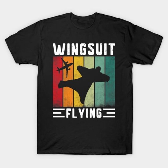 Wingsuit Flying Extreme Base Jumping Skydive Action Sport N1971 Unisex T-Shirt, S-5XL