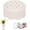 Light Pink, variant on Flower Arrangement Holder, Reusable Silicone Flower Arranging Grid, Flexible Blossom Grid Flower Arrangement Holder, Waterproof Silicone Vase Grid Fit for 3-3.5 Inch Vase Openings(1 Pcs,light blue)