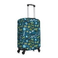 thumbnail image 3 of Haiem Modern Excavator Luggage Cover Printed Suitcase Covers for Luggage Elastic Washable Suitcase Protector Fits 18-32 Inch Luggage-X-Large, 3 of 9