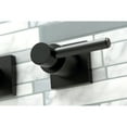 thumbnail image 4 of Kingston Brass KS6040DL Concord Two-Handle 3-Hole Wall Mount Roman Tub Faucet in Matte Black, 4 of 7