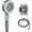 Grey Set, variant on Handheld Shower Head 5 Spray Modes Shower Head High Pressure Handheld Shower Head