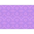 thumbnail image 1 of Ahgly Company Machine Washable Indoor Rectangle Transitional Violet Purple Area Rugs, 5' x 7', 1 of 7