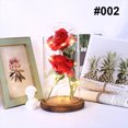 thumbnail image 3 of CAROOTU LED Rose Flower Decor Battery Powered String Light Desk Lamp Romantic Valentine's Day Gift, 3 of 7