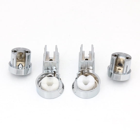 High End Bath Hinge Brackets for Shower Screens Robust ABS Material with Chrome Finish Designed for 6mm Glass Stability
