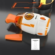 Dvkptbk Vacuum Cleaner Desktop Vacuum Cleaner USB Charging Night Light Handheld Desktop Cleaner Rubber Mini Keyboard Car Accessories